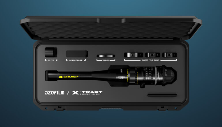 DZOFILM X-Tract Probe Zoom Lens Series Unveiled