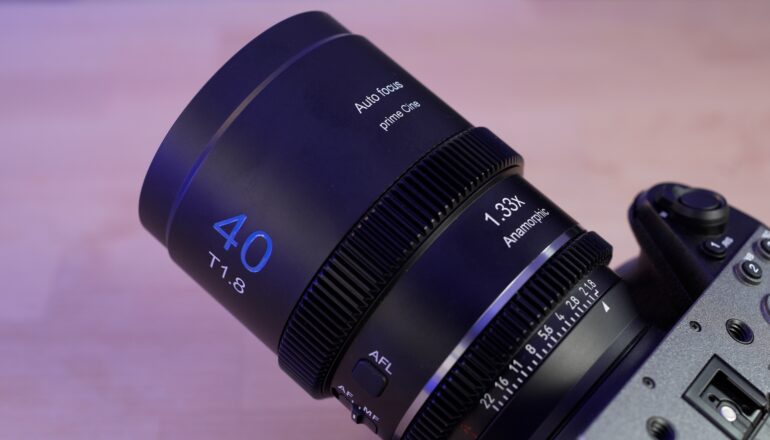 SIRUI 40mm Autofocus Anamorphic Lens Review - T1.8, 1.33x, S35 for an Affordable Price