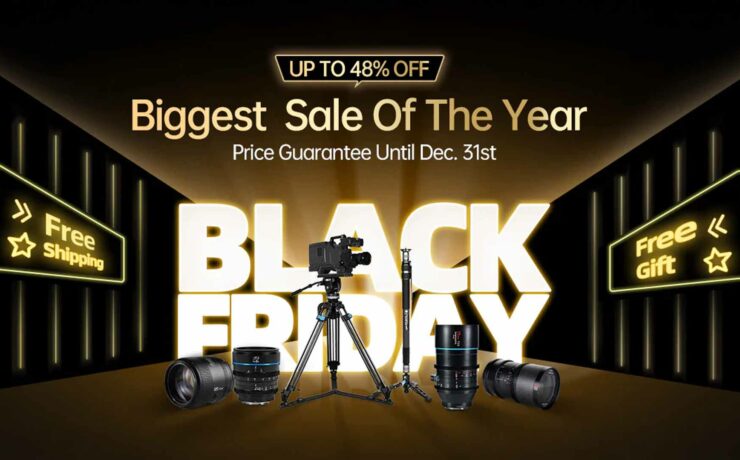 SIRUI Black Friday Deals - Save Up to 48% on Gear