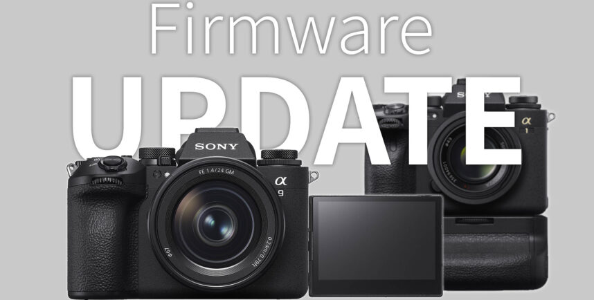 Sony Firmware Update Launched for the Alpha 1, Alpha 1 II, and Alpha 9 III