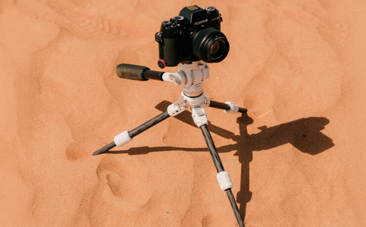 Tilta VT03 Tabletop Video Fluid Head with 1-Stage Carbon Fiber Tripod Legs Introduced