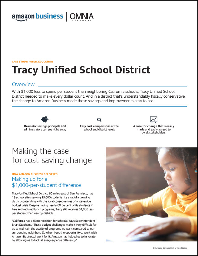 Tracy Unified School District Case Study